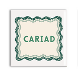 Blue Cariad Coaster