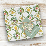 Welsh Blooms Tea Towel