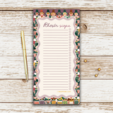 Magnetic Rhestr siopa / Shopping List / Cymru Queens