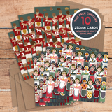 All Welsh Mini Welsh Luxury Card Pack Welsh Ladies and Rugby