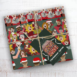 Boxing Day Huddle Apron