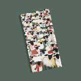 Sheep in Wools at Christmas Tea Towel