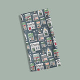 Christmas Village Tea Towel