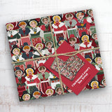 Christmas Queens Tea Towel