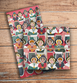 Queens of Wales Tea Towel