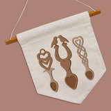 Love Birds Pennant Flag