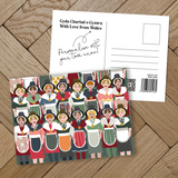 Welsh Ladies Postcard