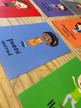 All About Me Welsh Language Flash Cards // Cardiau Fflach Popeth Amdanaf i