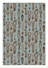 All the love-spoons A4 designer Wall Print / Framed and Unframed