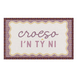 Croeso Carthen Cymru Noodle Doormat
