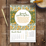 Desk and Wall Calendar / Calendrau Desg & Wal 2026