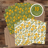 Daffodil Bloom A7 card pack