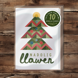 Christmas quilt A7 Card Pack