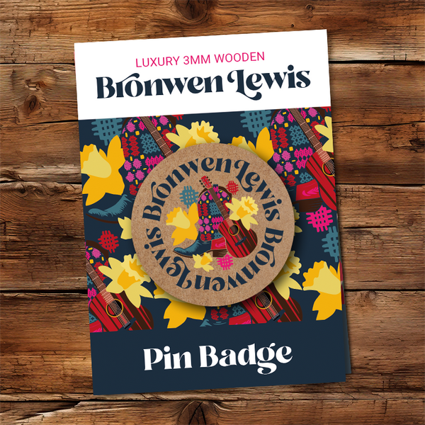 Bron design Pin Badge