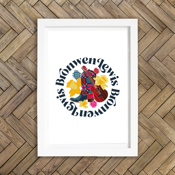Bron design A4 Print