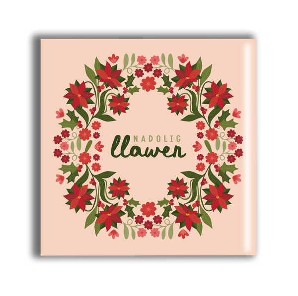 Berry wreath coaster