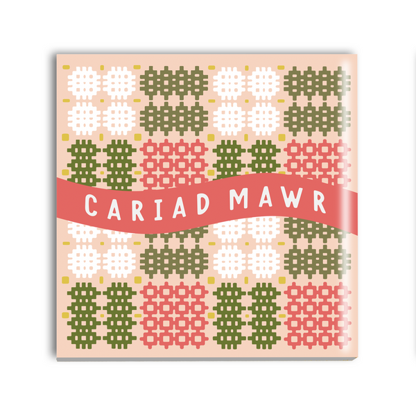 Cariad Mawr Pink Carthen Coaster