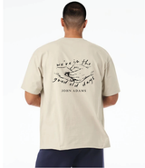 John Adams / We're in the good old days / Boxy Heavyweight T-Shirt