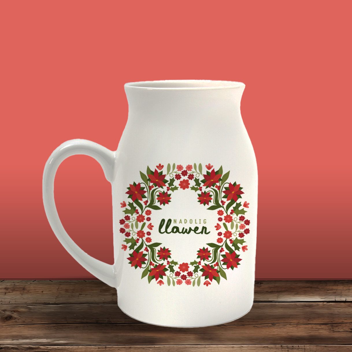 Berry Wreath Milk Jug – Max Rocks