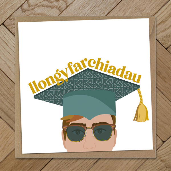 Grad specs male / Llongyfarchiadau / Congratulations results card