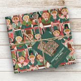 Nadolig cymru queens tea towels