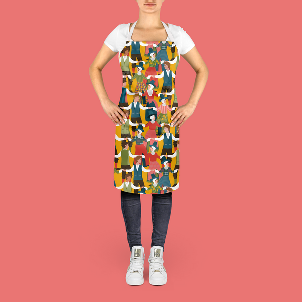 Dawnsio Gwerin Apron