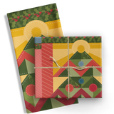 Christmas quilt Tea Towel