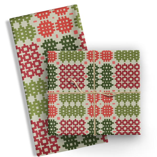 Christmas tapestry Tea Towel