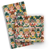 Cymru Queens Tea Towel