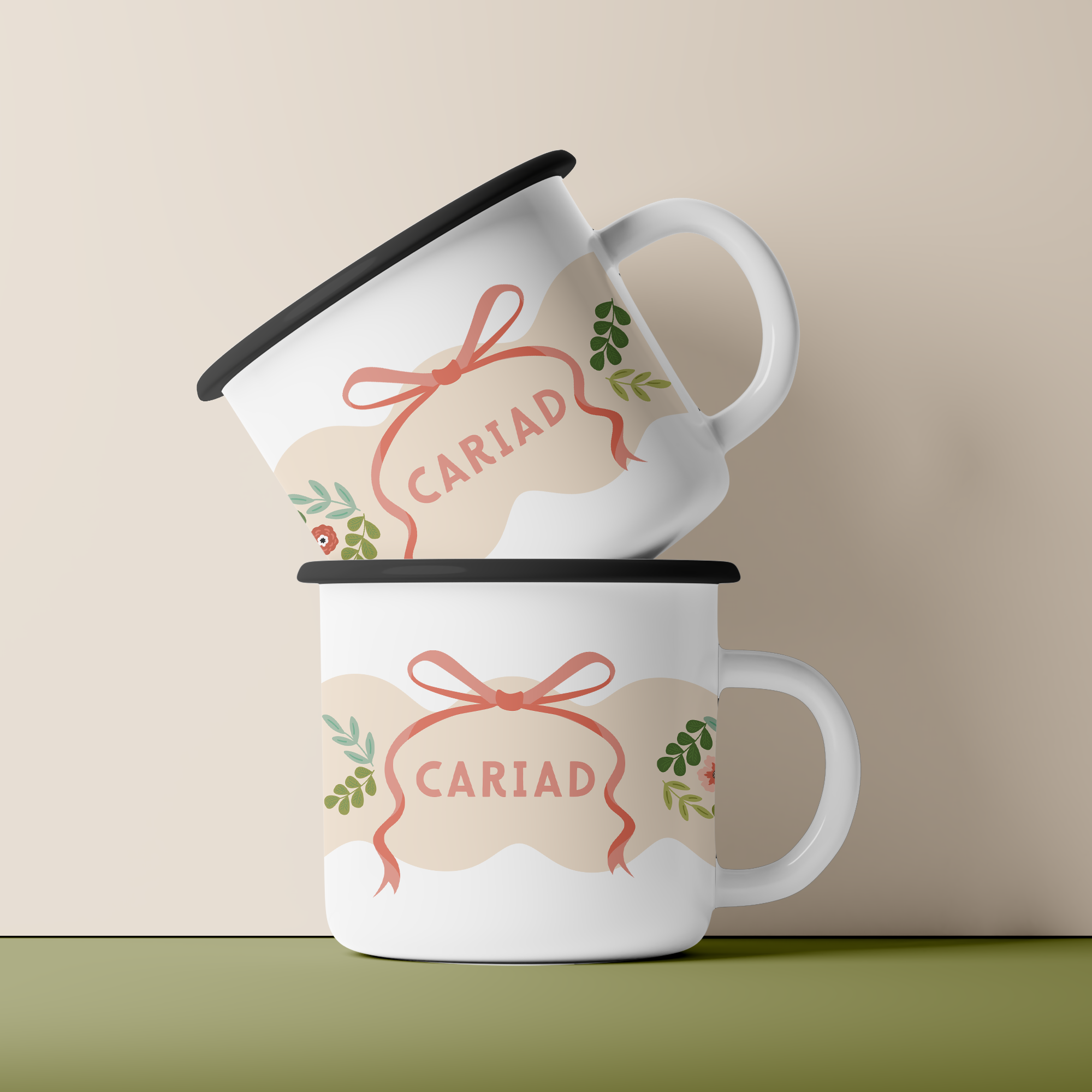 Cariad Blooms Mug – Max Rocks