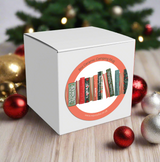 Christmas books mug