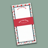 Christmas siopa notepad