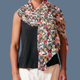 Queens Of Wales Recycled Plastic Bottle Scarf