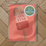 Ffab & Ice cream A7 card Pack