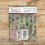 Festive Lovespoons Wrapping paper