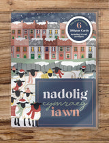 Nadolig Cymraeg Iawn / A Very Welsh Christmas - A6 Luxury Card Pack - Max Rocks