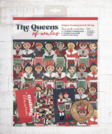 Queens of Wales designer wrapping sheets and tags