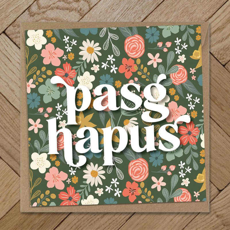 Pasg Blanket Card