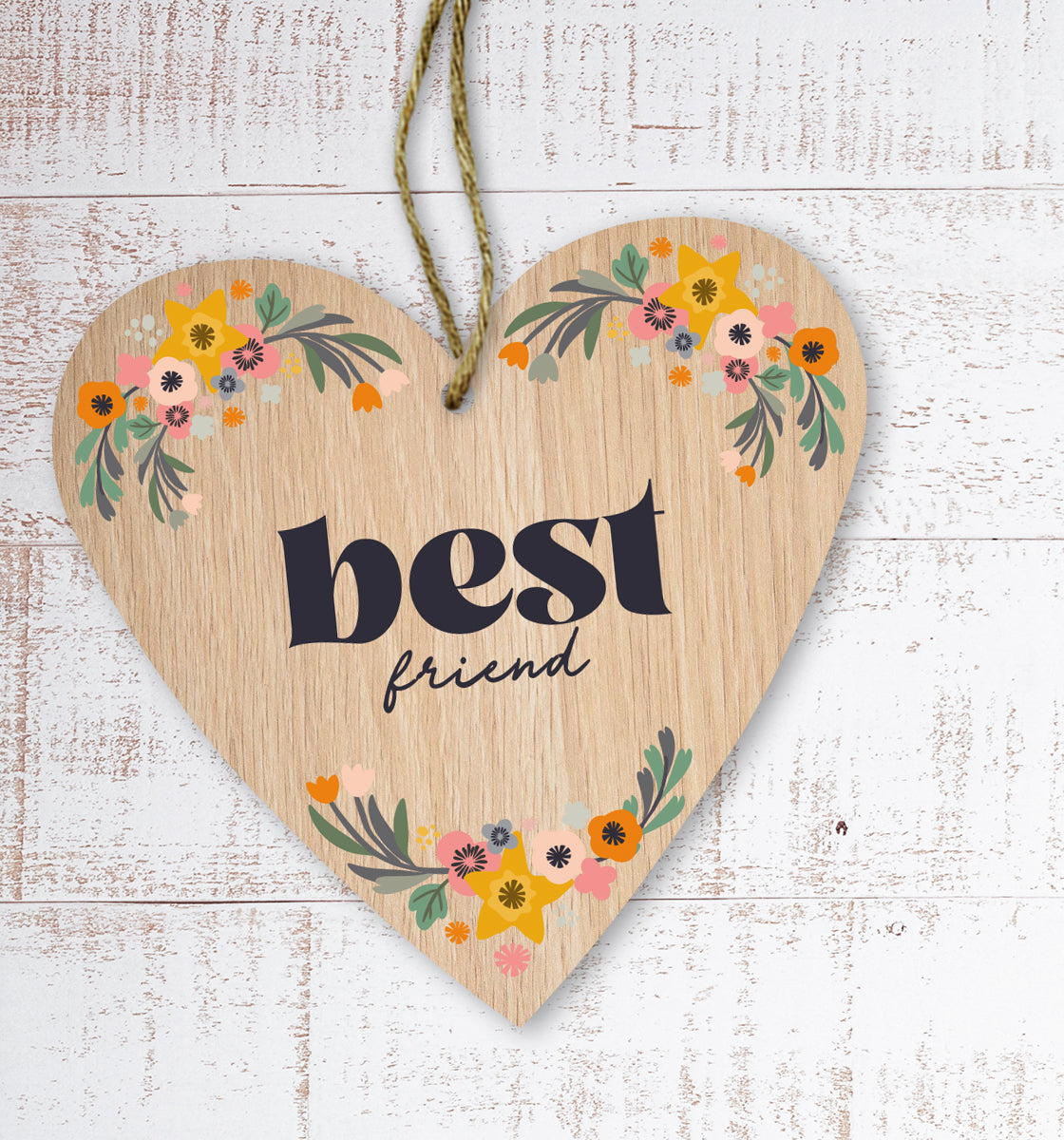 Best friend Painted Wooden Gift Decoration – Max Rocks