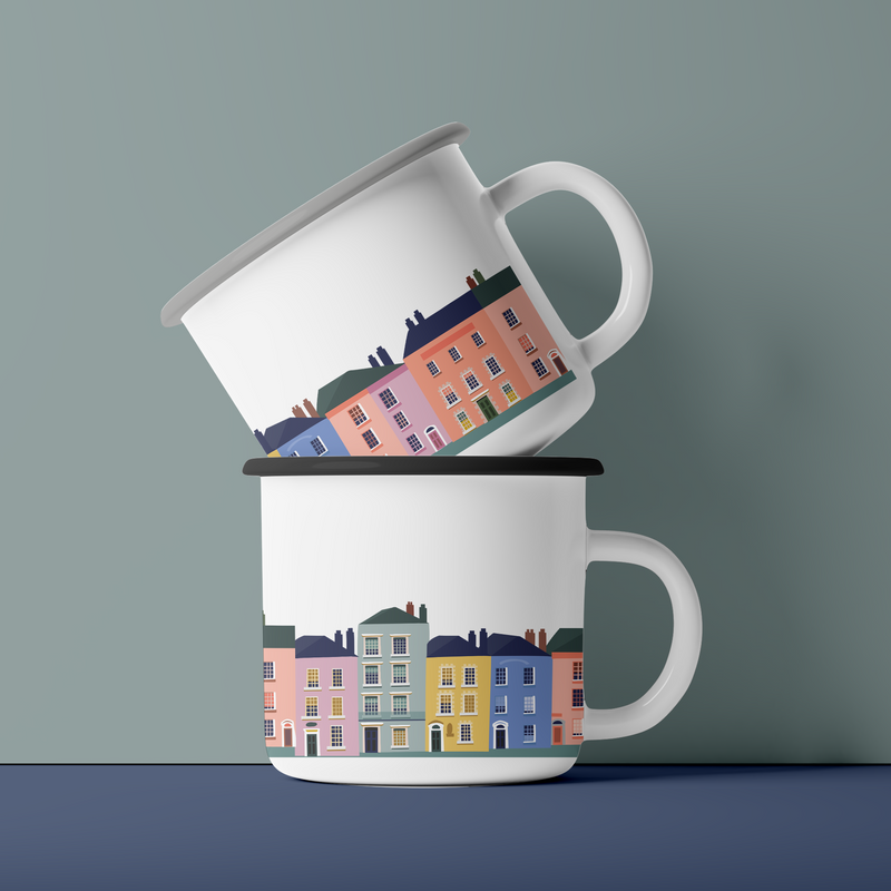 Welsh Coast  Mug / Enamel or ceramic