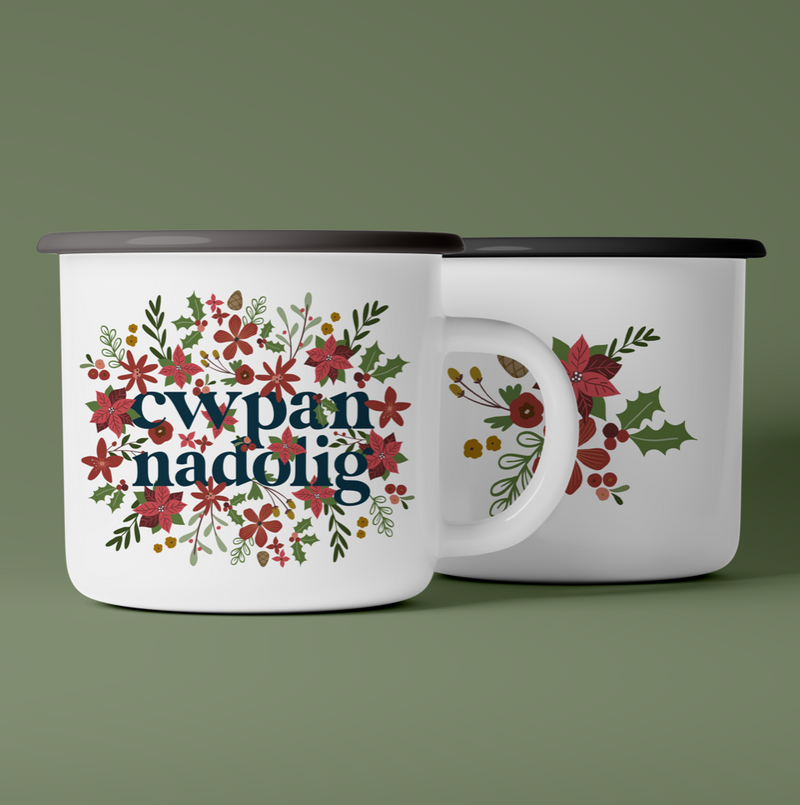 Cwpan Naddolig Ceramic mug