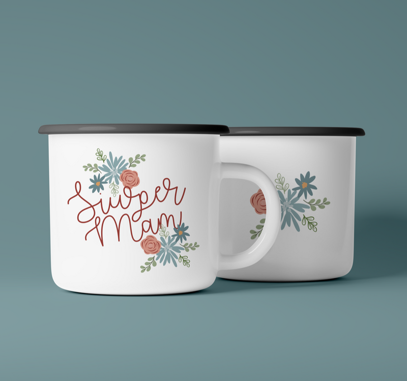 Siwper Mam Orau'r Byd Ceramic Mug