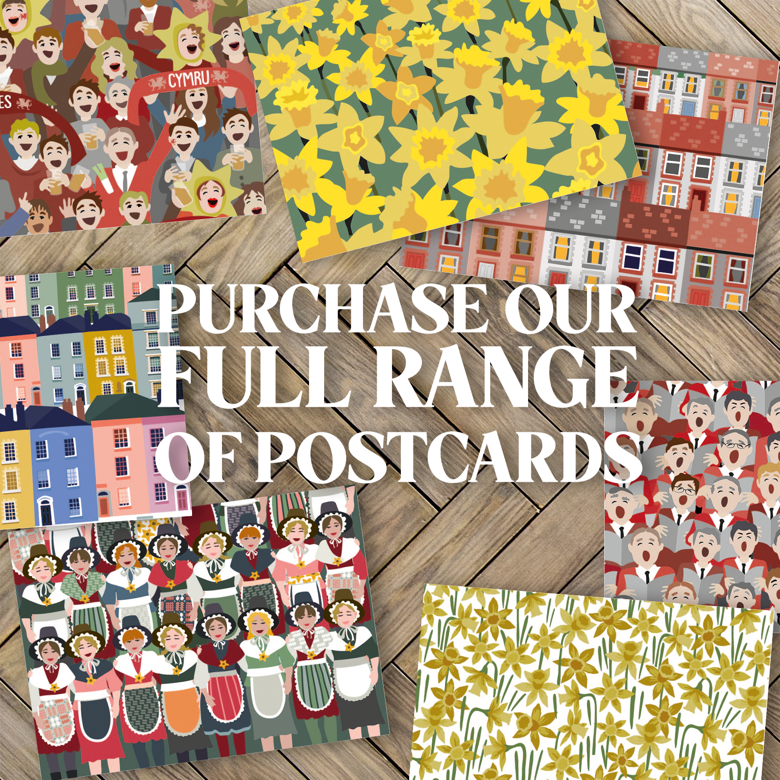 Full range of Postcards – Max Rocks