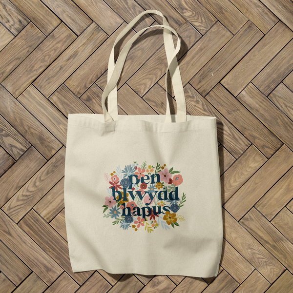 Penblwydd posie Tote gift bag